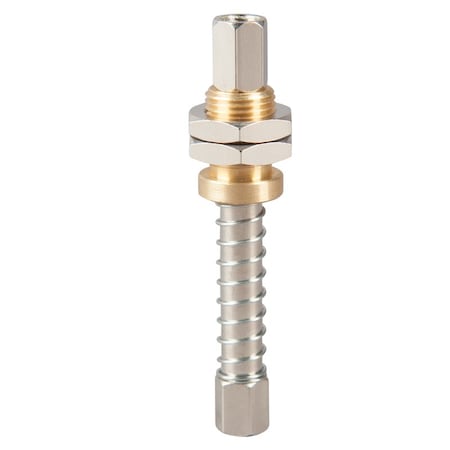 Fipa Spring leveler, torsionally rigid, travel = 20 mm, M5-female 50.153